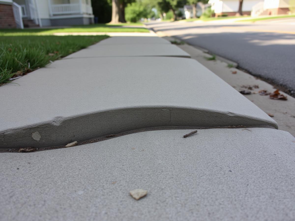 Before: Trip Hazard → Safe Walkway
